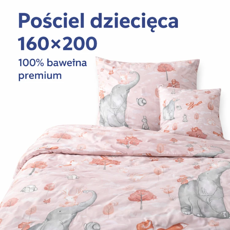 Bawełniana Pościel Dziecięca Premium – Kolekcja "Leśna Kraina"